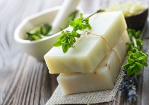 Natural handmade Soap with herbs